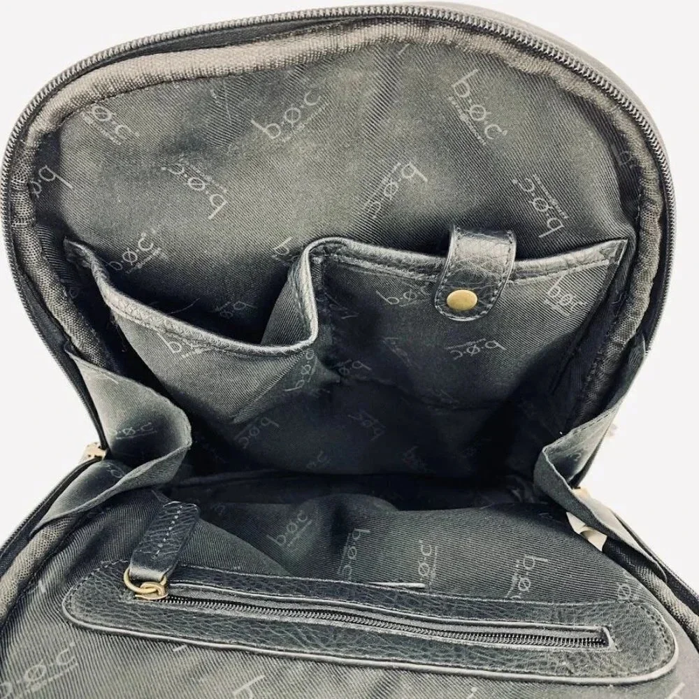 B.O.C. Born Concepts Mini Tassel Vegan Harness‎ Pebbled Leather Storage Backpack